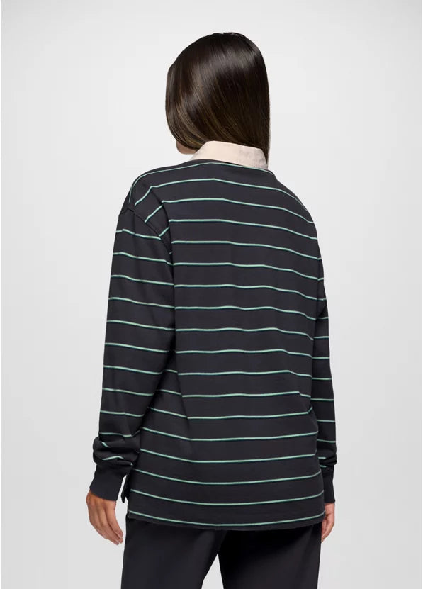 Prana Rockblock Rugby Shirt - Shadow