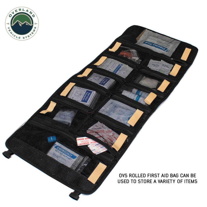 Overland Vehicle Systems Rolled First Aid Kit