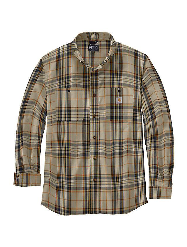 Carhartt Rugged Flex Relaxed Fit Lightweight Long-Sleeve Shirt - Oat Milk