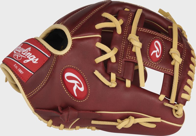 RAWLINGS Sandlot Series 11.5In Infield Glove RH Sherry camel