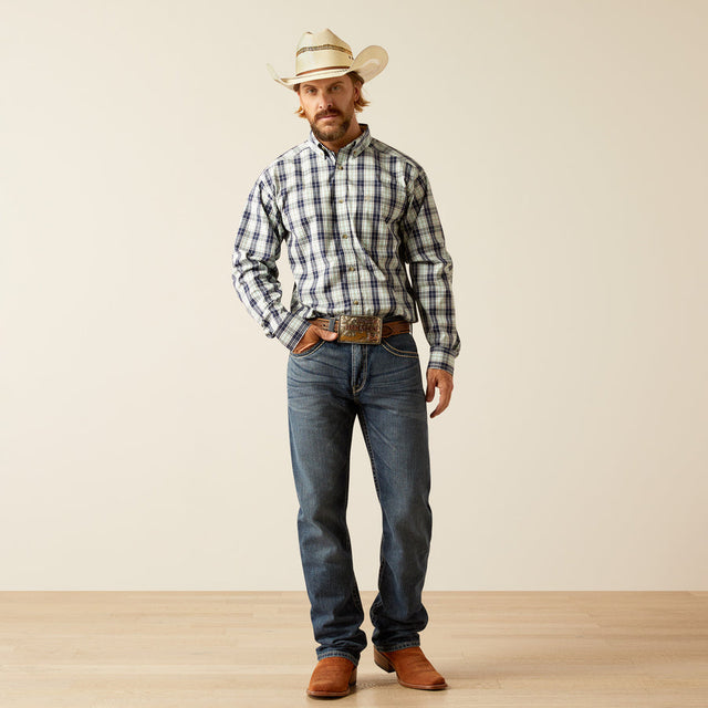 10054674 Mns Pro Curtis Classic Fit Shirt - Navy Navy