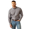 10058804 Mns Wf Solid Shirt - Grey Grey
