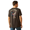10058894 Mns Cowboy Cocky T-shirt - Vintage Black Vintage black