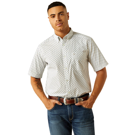 10059014 Mns Shawn Classic Fit Shirt - White White