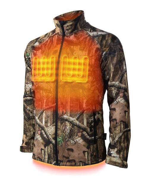 Gobi Heat Men's Sahara Heated Hunting Jacket - Mossy Oak Camo
