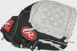 RAWLINGS Sure Catch 9.5In Youth Infield/Pitchers Glove RH Black gray