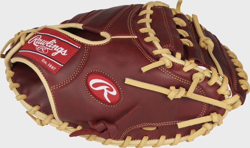 RAWLINGS Sandlot Series 33In Catcher's Mitt RH Sherry camel