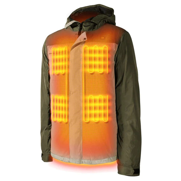 Gobi Heat Men's Shift Heated Snowboard Jacket (5-Zone)