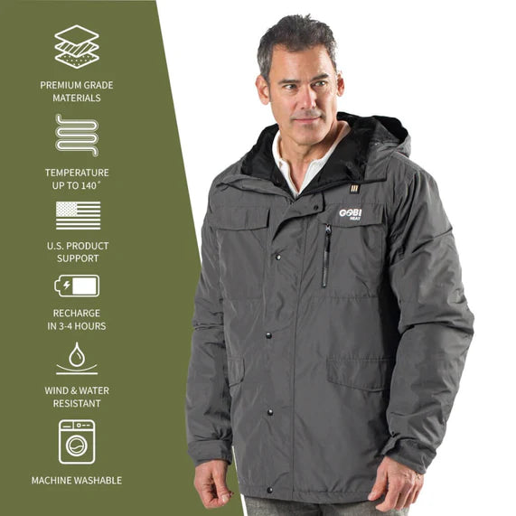 Heated snowboard jacket on sale