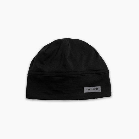 Turtle Fur Carefree Superfine Merino Wool Beanie - Black Black