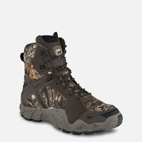 Irish Setter Men's Vaprtrek™ 8-inch Waterproof Leather Insulated Realtree® Camo Boot Realtree Xtra