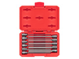 Tekton 11-Piece 3/8 Inch Drive Long Hex Bit Socket Set (3-10 mm) 3/8IN / 11PC