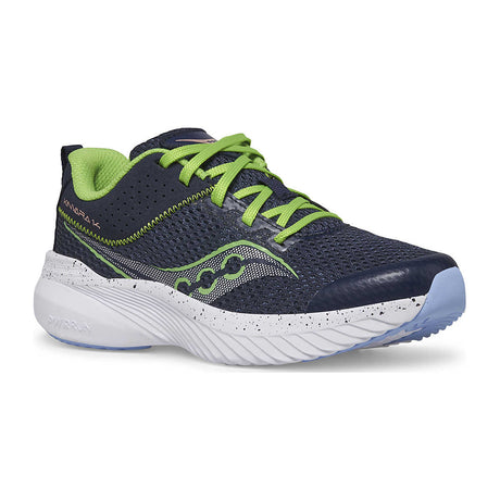 Saucony Kids' Kinvara 14 Sneaker - Navy/Green Navy/Green