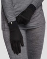 Terramar 1.0 Thermasilk Lightweight Stretch Silk Glove Liners Black