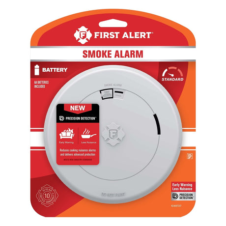 First Alert SM200 Battery-Operated Smoke Alarm White