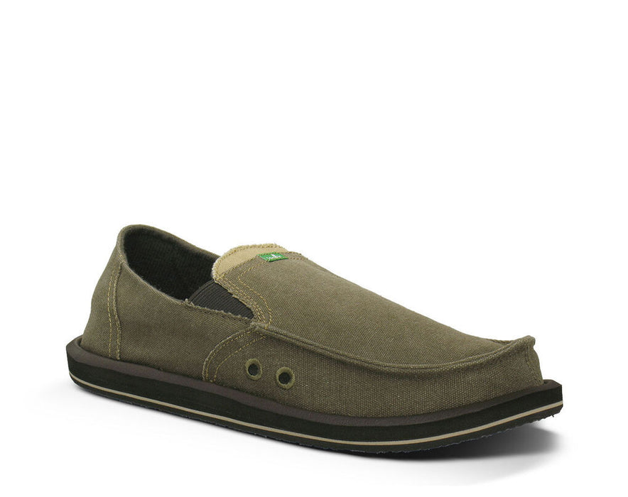 Sanuk Men's Pick Pocket Shoe Brown