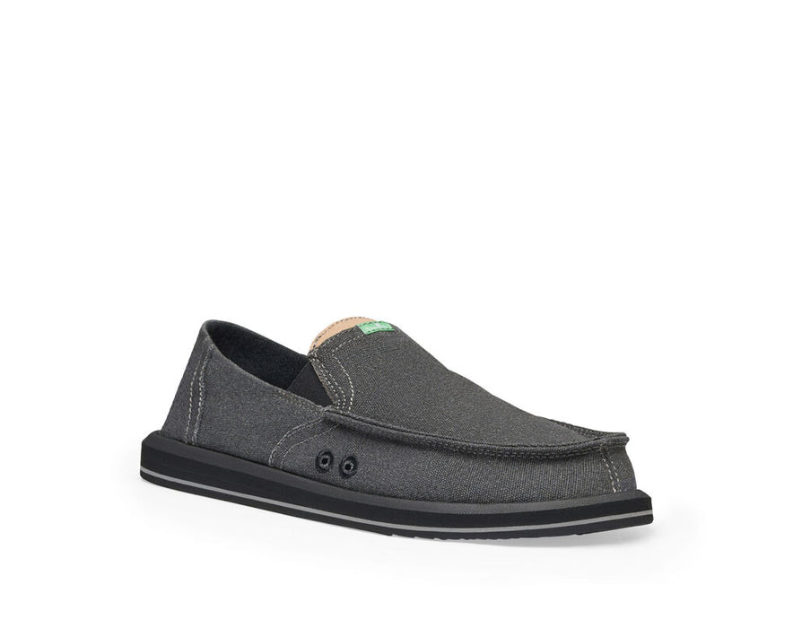 Sanuk Men's Pick Pocket Shoe Charcoal