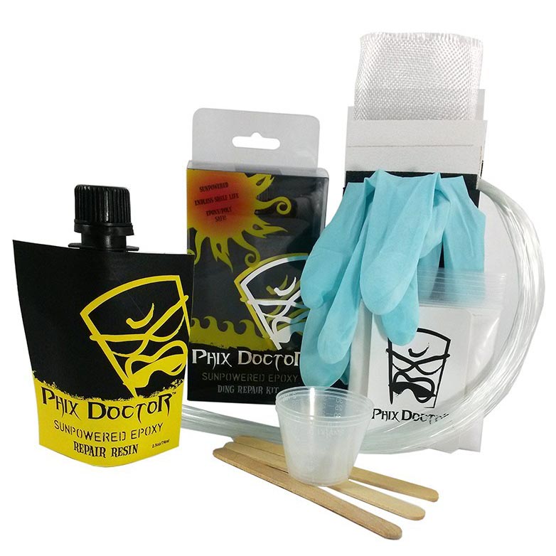 Salamander Phix Doctor Complete Sun Powered Epoxy Ding Repair Kit