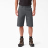 Dickies Men's Flex Cooling Regular Fit Utility Short Charcoal