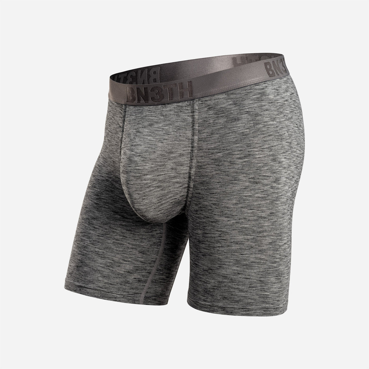 Bn3th Men's Classic Icon Boxer Brief Heather Heather Charcoal