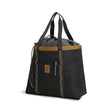 Topo Designs Mountain Utility Tote Black Neutral Black/neutral