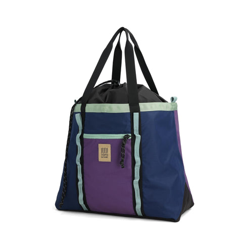 Topo Designs Mountain Utility Tote Midnight Loganberry Mdnght/lgnbrry