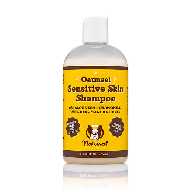 Natural Dog Company Sensitive Skin Oatmeal Shampoo - 12oz