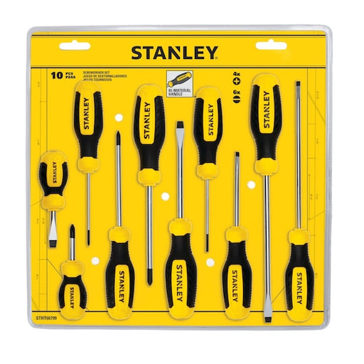 Stanley Tools 10 pc. Screwdriver Set