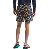 The North Face Men's Class V Pathfinder Pull-On Short - Summit Navy Hand Tied Fly Print Summit Navy Hand Tied Fly Print