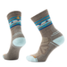 Smartwool Women's Hike Light Cushion Zig Zag Valley Mid Crew Sock - Military Olive/Fossil Military Olive/Fossil