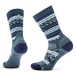 Smartwool Women's Hike Light Cushion Margarita Crew Sock - Deep Navy Deep Navy