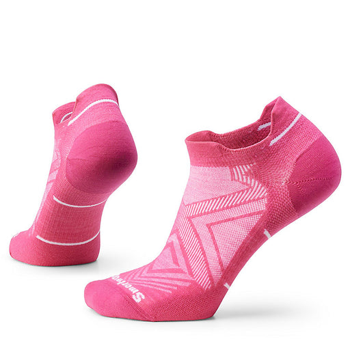 Smartwool Women's Run Zero Cushion Low Ankle Sock Power Pink