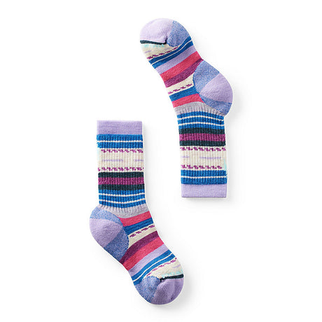 Smartwool Kids' Hike Full Cushion Margarita Crew Sock Ultra Violet