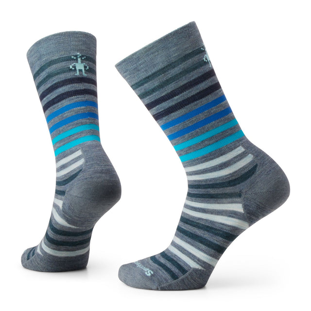 Smartwool Men's Everyday Spruce Street Crew Sock - Pewter Blue Pewter Blue