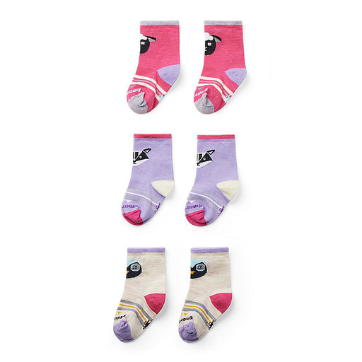 Smartwool Toddler Trio Socks Power Pink