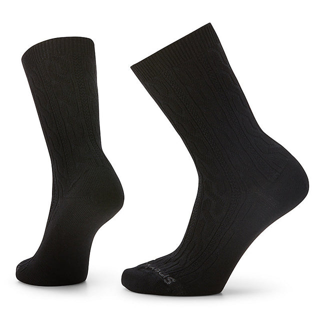 Smartwool Everyday Cable Zero Cushion Crew Sock Black