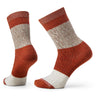 Smartwool Everyday Color Block Cable Zero Cushion Crew Sock Picante