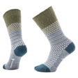 Smartwool Everyday Popcorn Cable Crew Sock - Winter Moss Winter Moss