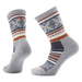 Smartwool Everyday Fair Isle Sweater Crew Sock - Light Gray Light Gray