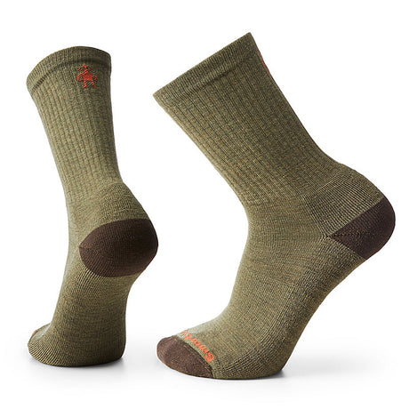 Smartwool Everyday Solid Rib Light Cushion Crew Sock Winter Moss