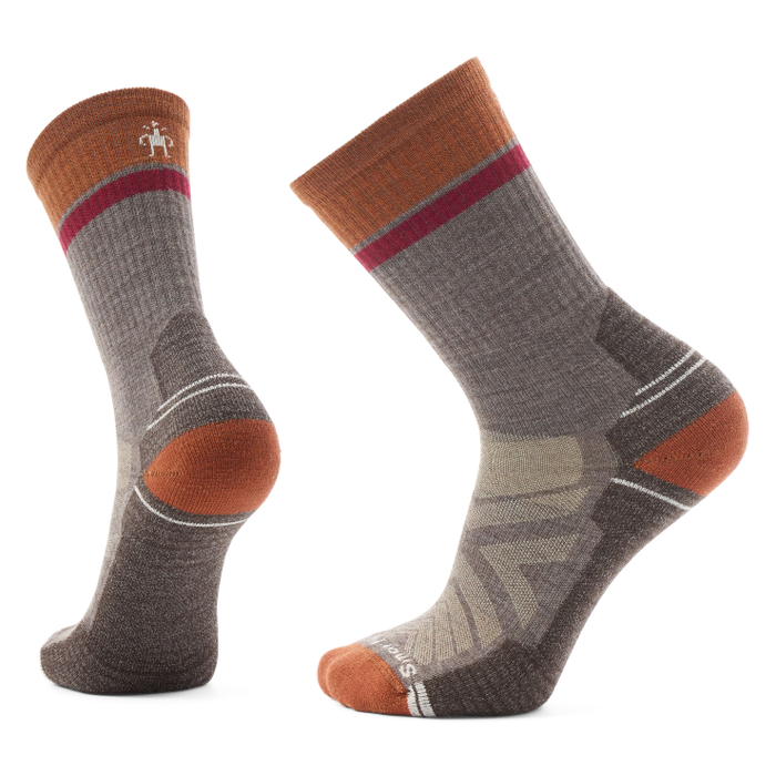 Smartwool Hike Light Cushion Winding Trail Crew Sock - Taupe Taupe