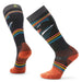 Smartwool Snowboard Targeted Cushion Piste Machine Over The Calf Sock Black