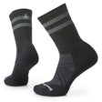 Smartwool Athletic Stripe Targeted Cushion Crew Sock Black