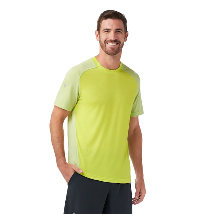Smartwool Mens Active Mesh Short Sleeve - Limeade Limeade
