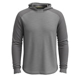 Smartwool Mens Active Mesh Hoodie - Light Gray Heather Light Gray Heather