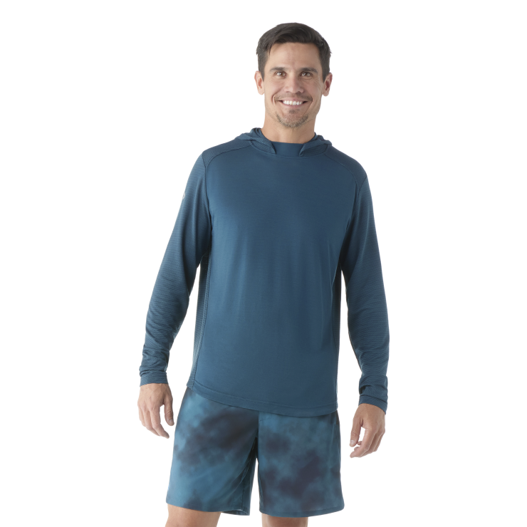 Smartwool Men's Active Mesh Hoodie - Twilight Blue Twilight Blue