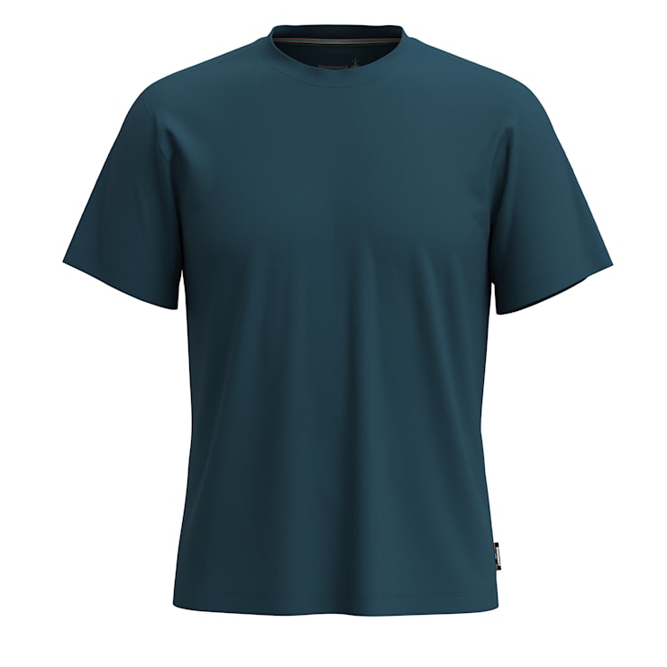 Smartwool Mens Perfect Crew Short Sleeve Tee - Twilight Blue Twilight Blue