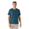 Smartwool Mens Perfect Crew Short Sleeve Tee - Twilight Blue Twilight Blue