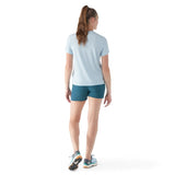 Smartwool Womens Perfect Crew Short Sleeve Tee - Winter Sky Heather Winter Sky Heather