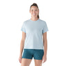Smartwool Womens Perfect Crew Short Sleeve Tee - Winter Sky Heather Winter Sky Heather